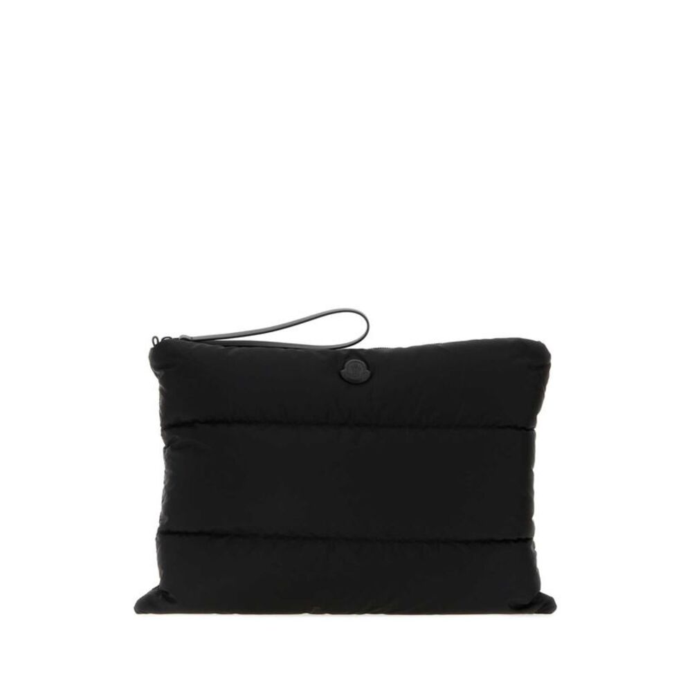 Moncler Men Black Nylon Caradoc Laptop Case